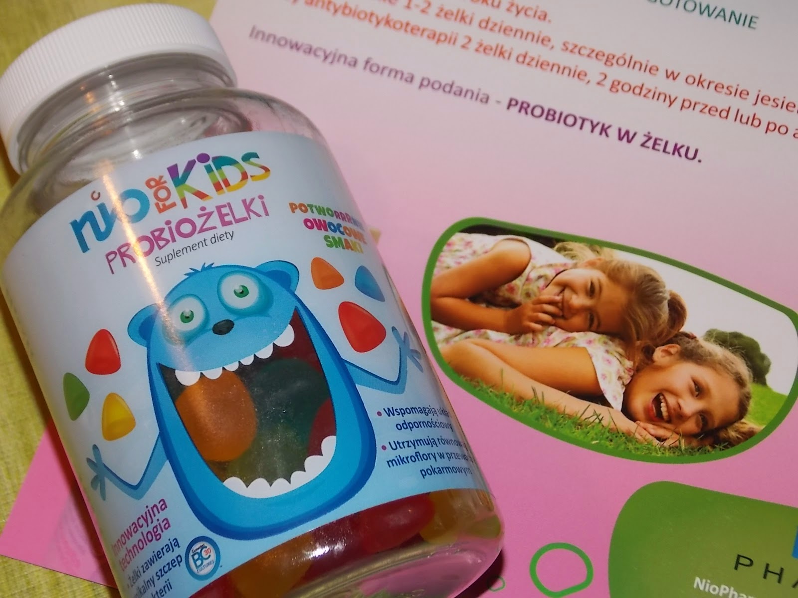 Co Na Odpornosc Dla 3 Latka - Probiotyk w żelkach od Nioforkids