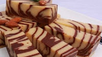 Resep Puding Marmer Coklat Spesial Kenyal, Enak, Lembut dan Manis