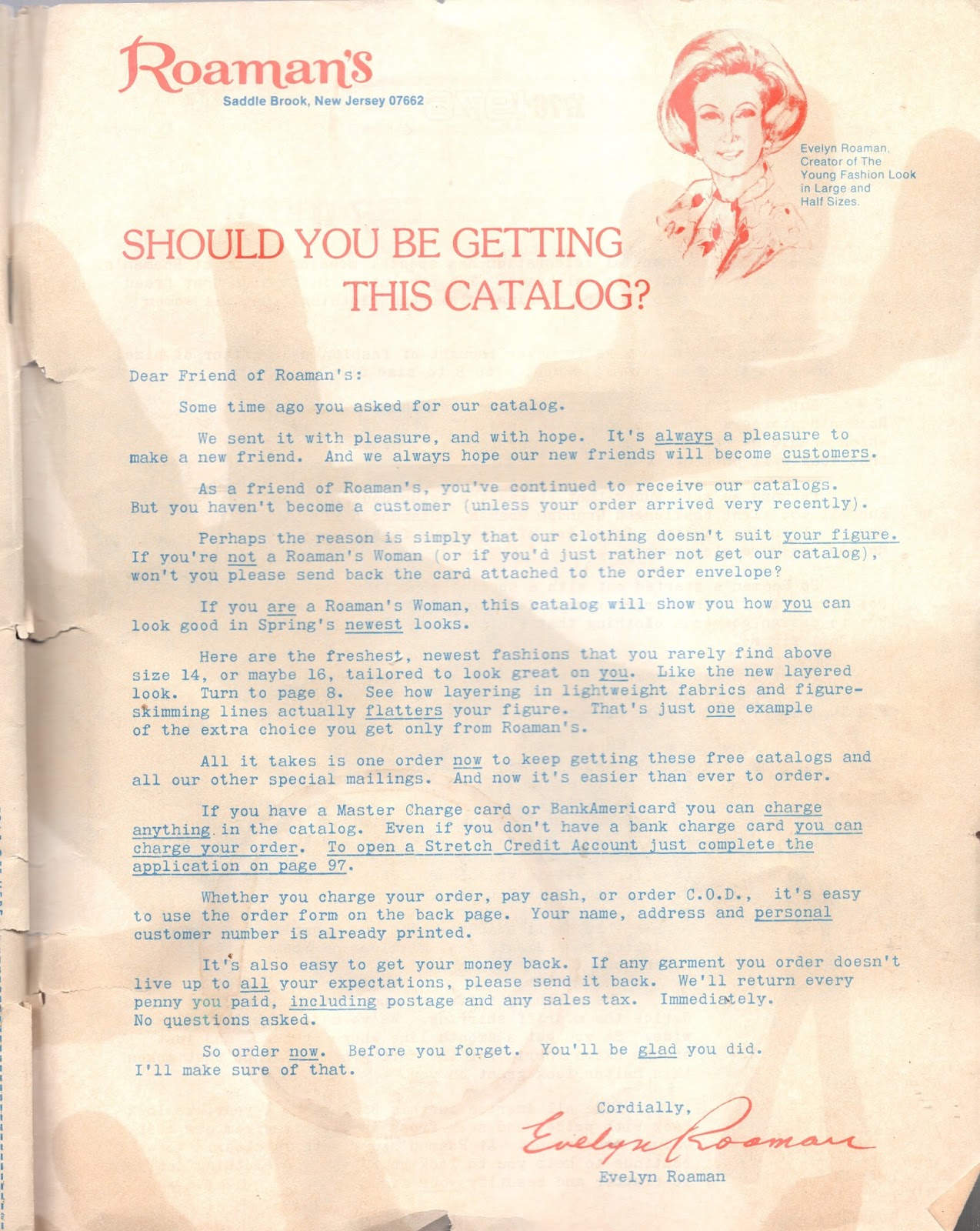 roamans spring catalog