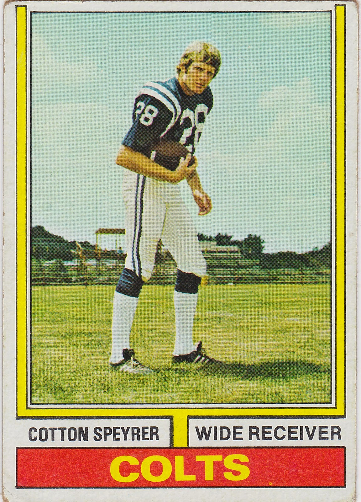 The Five Tool Collector Baltimore Colts Card History Pt.7