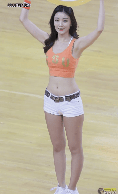GGULBEST.COM GIF FACTORY: Cheerleader Yoon Yoanna Ant Waist .gif