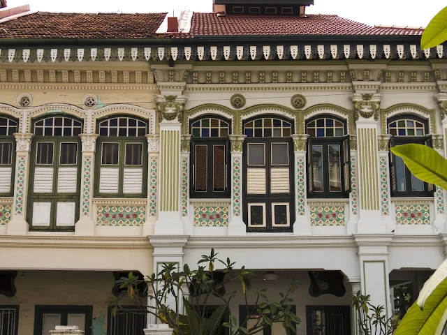 Peranakan house in Katong Joo Chiat in Singapore