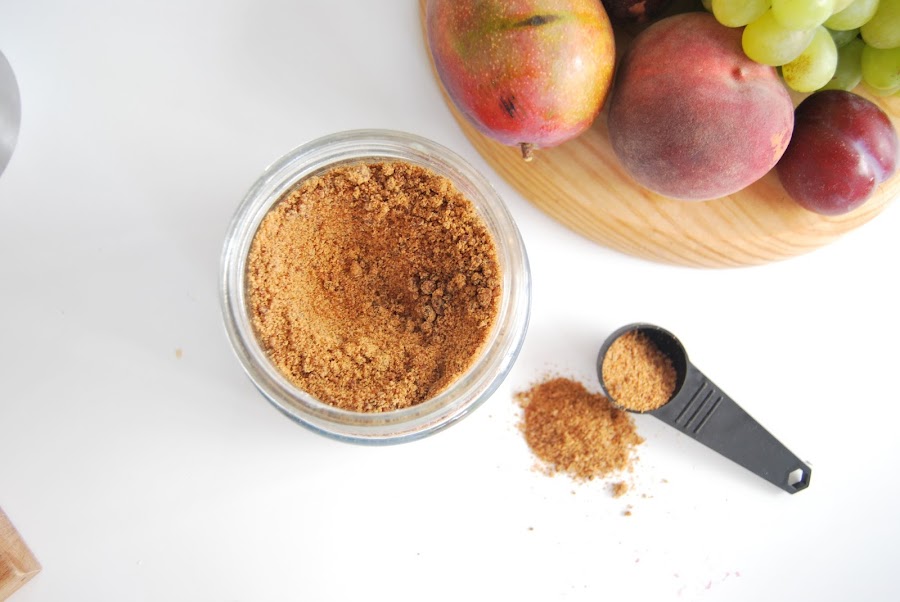 desayuno fácil con fruta para niños