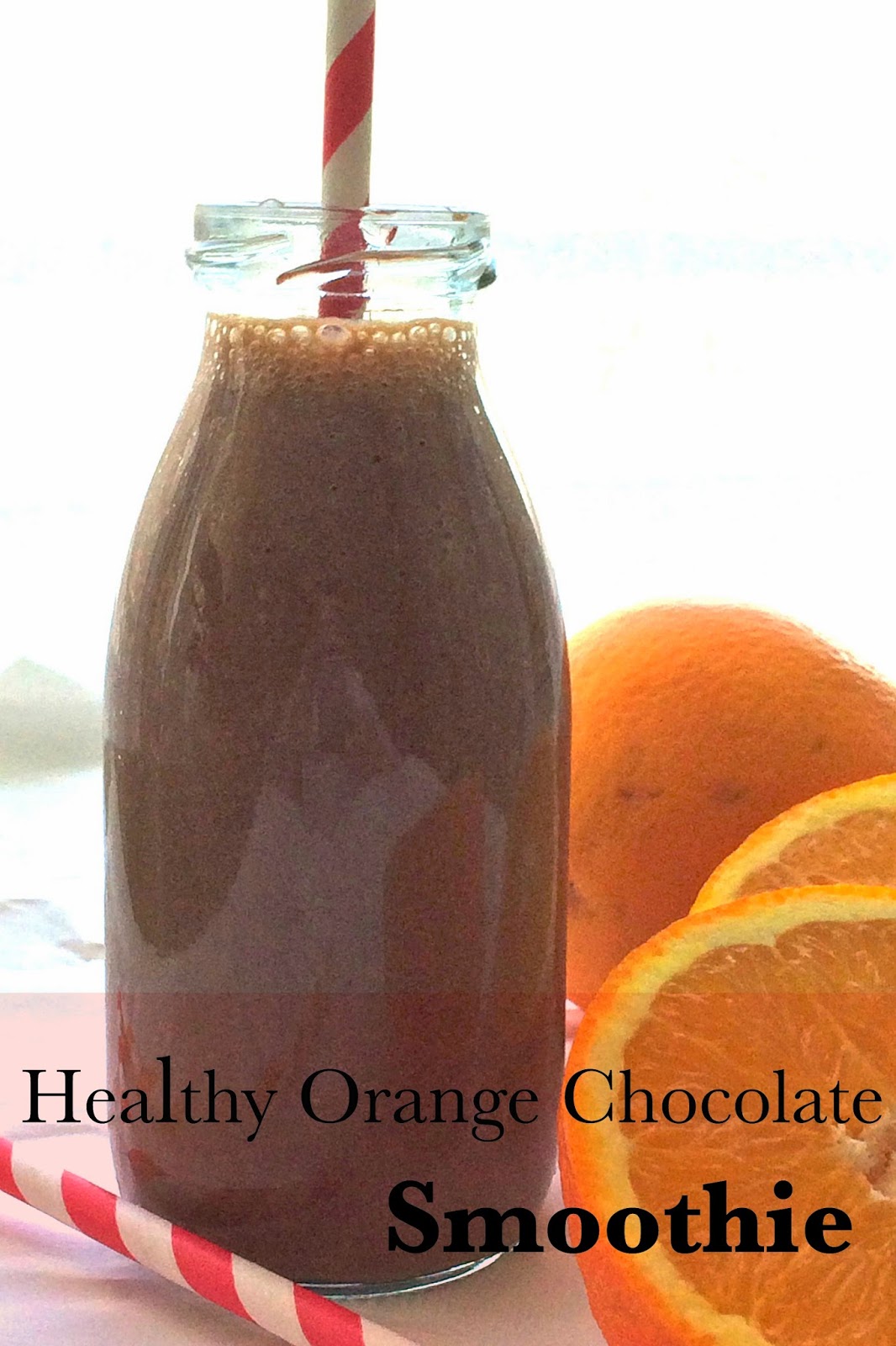 Passionately Raw! Healthy Orange Chocolate Smoothie