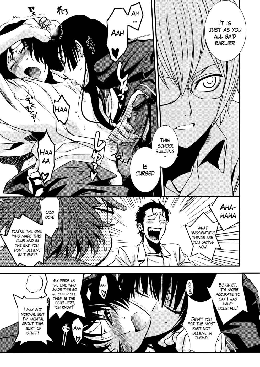 Hentai Manga Comic-It Really Was There! A Scary Story-Read-14