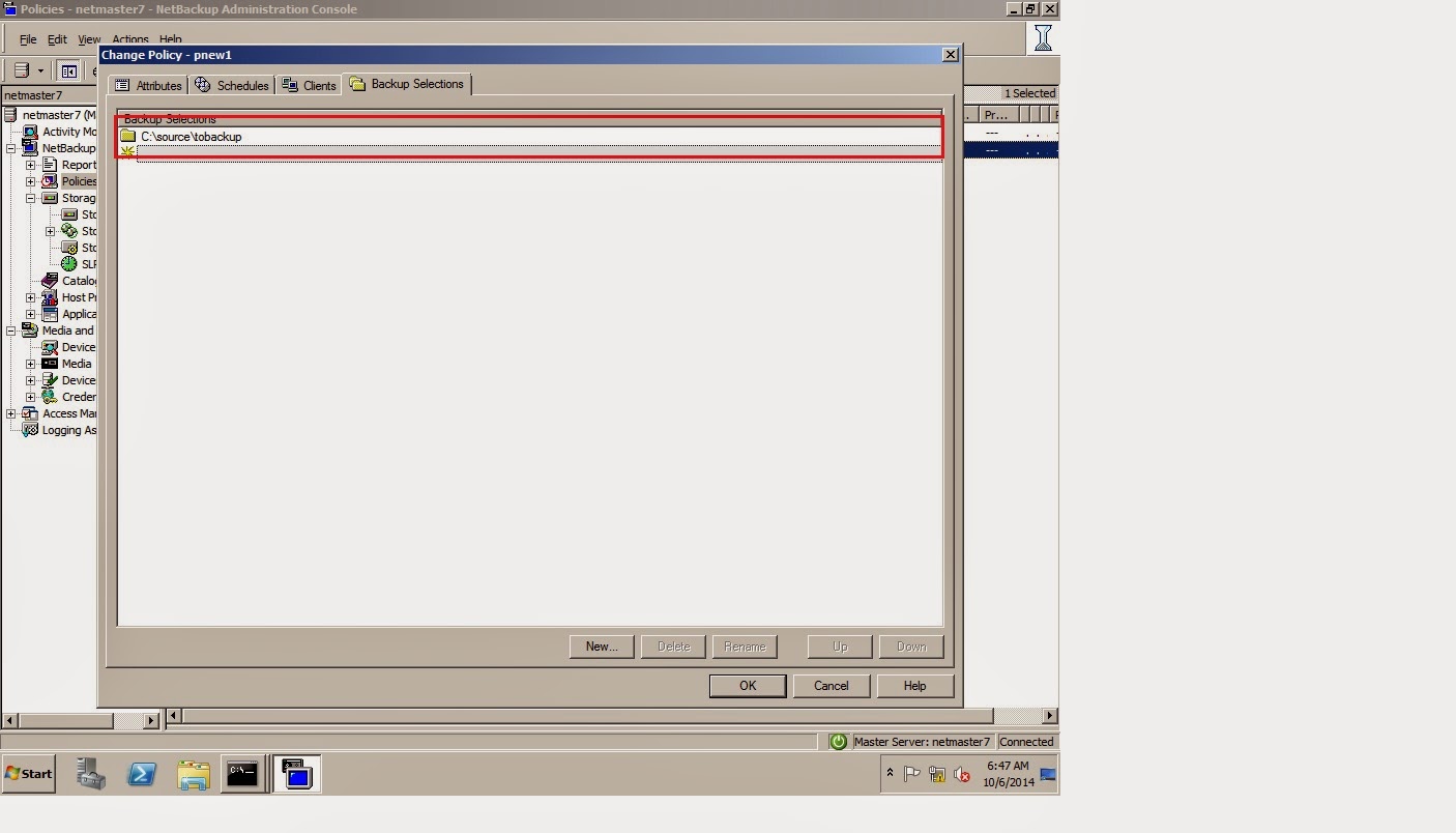 Remote Infrastructure Management Symantec Netbackup 7.6.0.1 Command