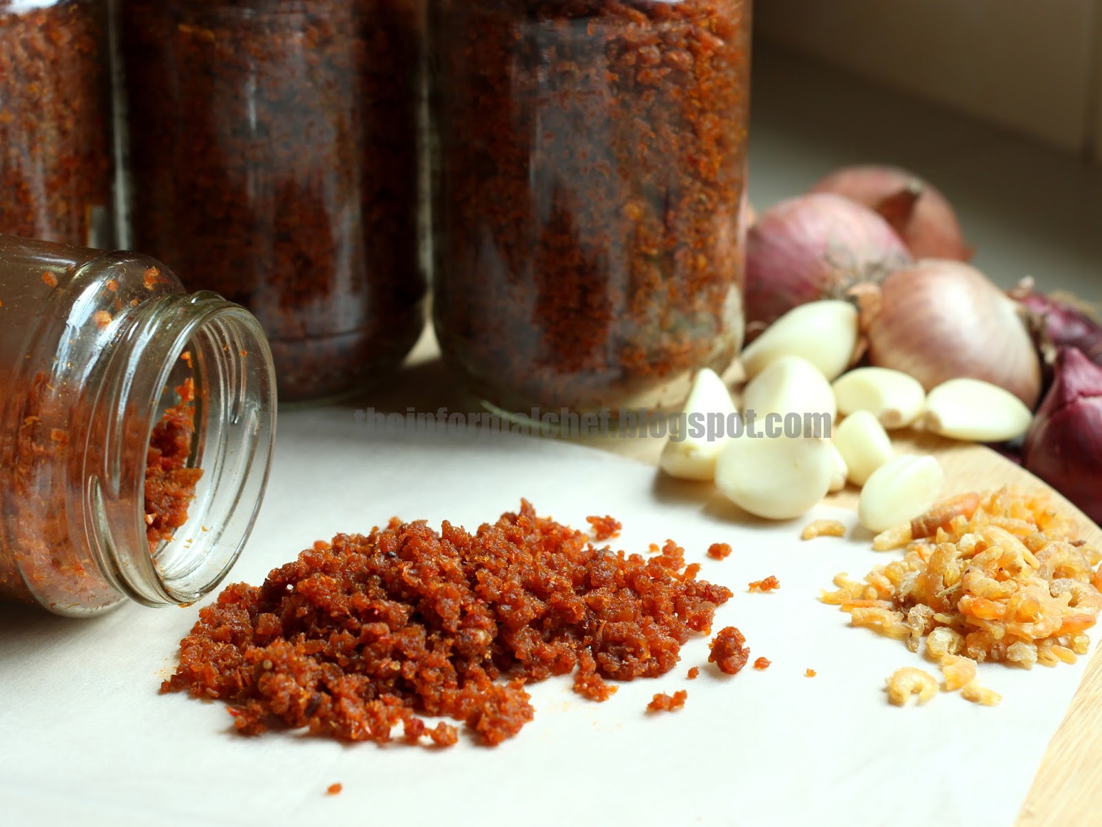 The Informal Chef Sambal Udang Kering/Dried Shrimp Sambal The Product