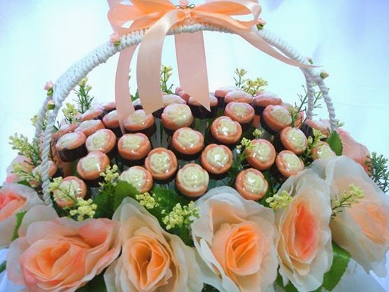Chocolate In Flower Basket