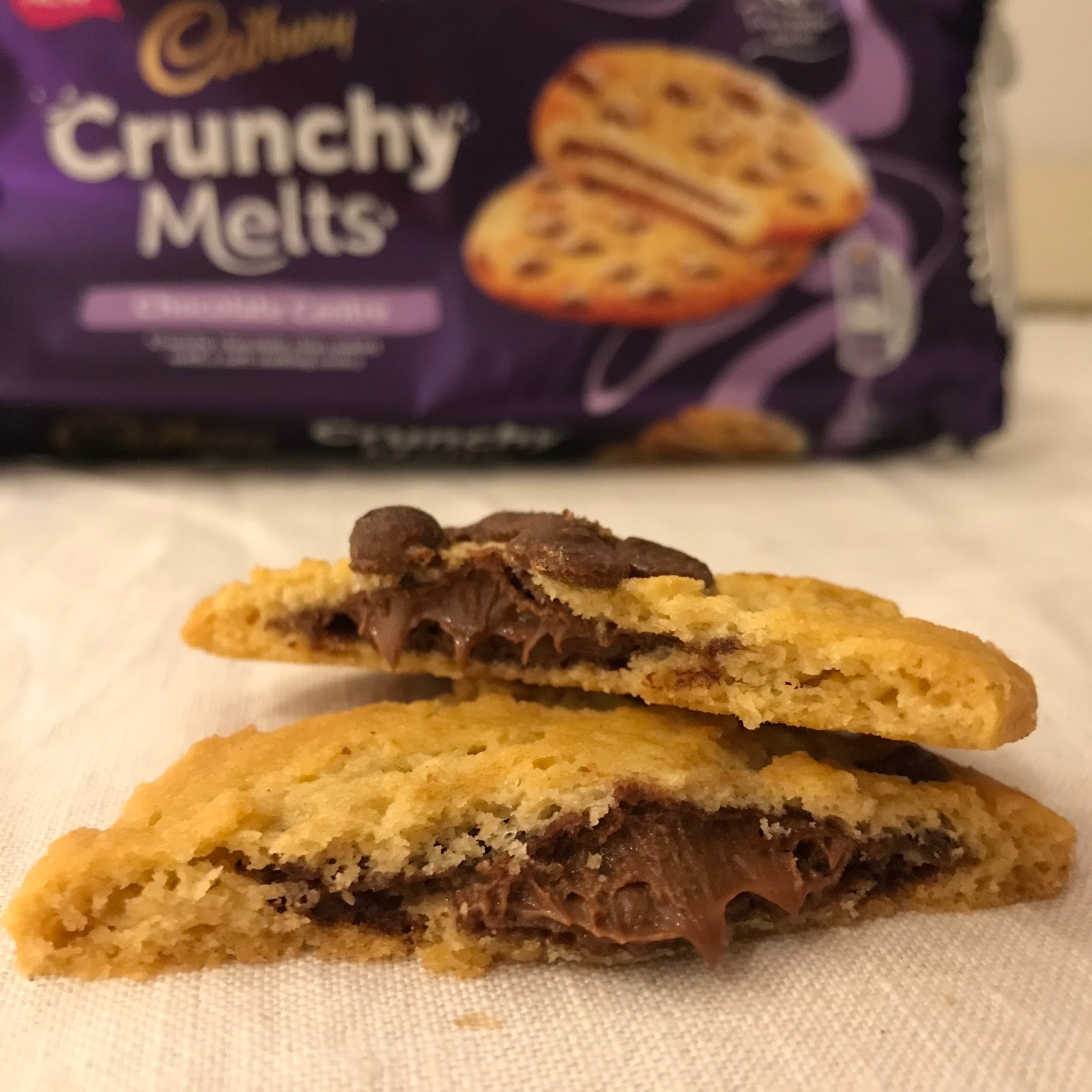 Archived Reviews From Amy Seeks New Treats NEW! Cadbury Crunchy Melt Chocolate Centre Chocolate