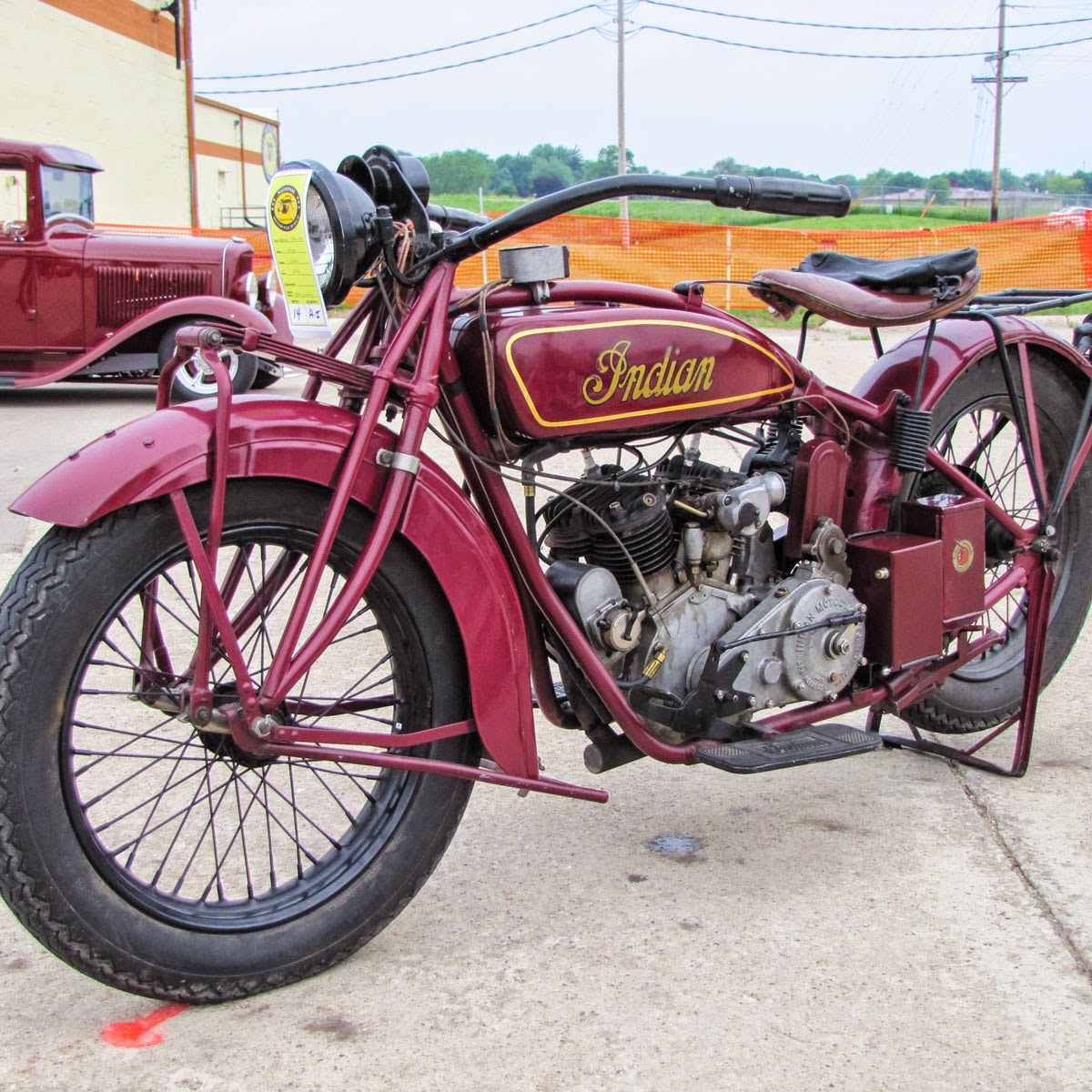 vintage motorcycle rally