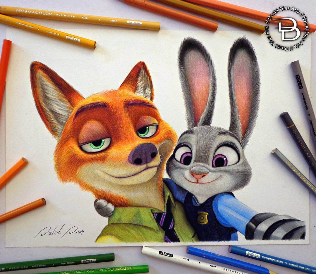07-Zootopia-David-Dias-Drawings-Spanning-Many-different-Subjects-www-designstack-co