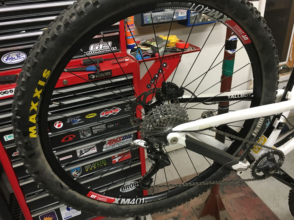 Dualsport Diary Mountain bike wheel upgrade DT Swiss XM401 rims
