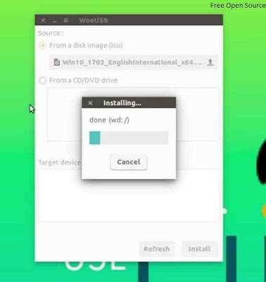 Cara Membuat USB Bootable Windows 10 di Linux