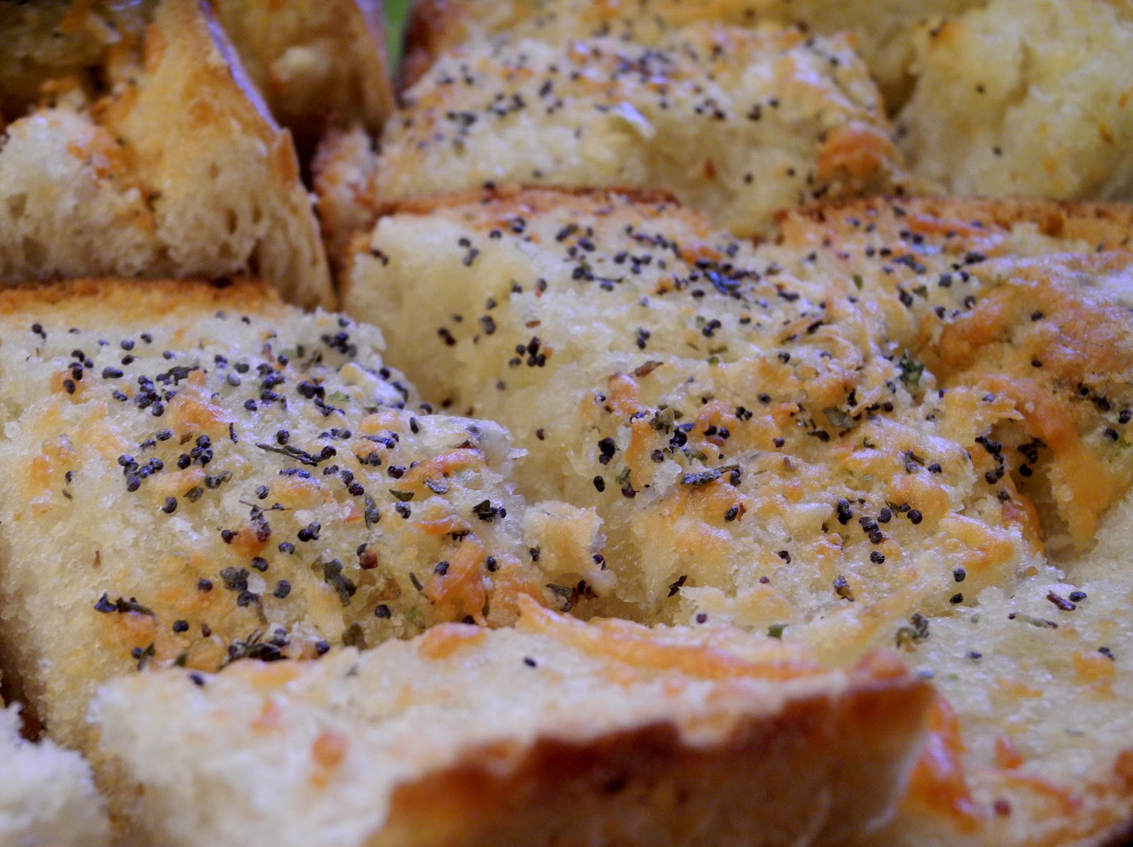 Naloma Kitchen Poppyseed Garlic Bread