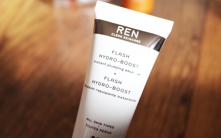 REN Flash Hydro Boost Instant Plumping Emulsion review