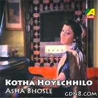 Kotha Hoyechilo Lyrics – Troyee – Asha Bhosle