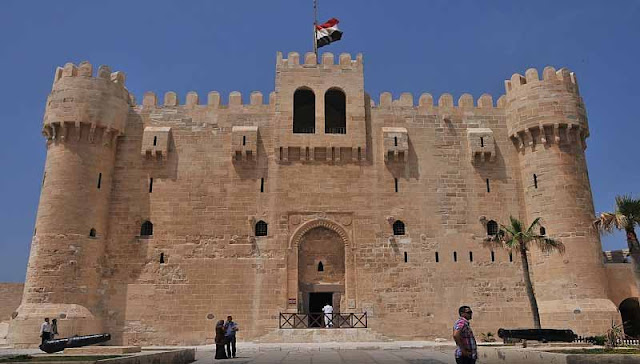  Qaitbai citadel in Alexandria 