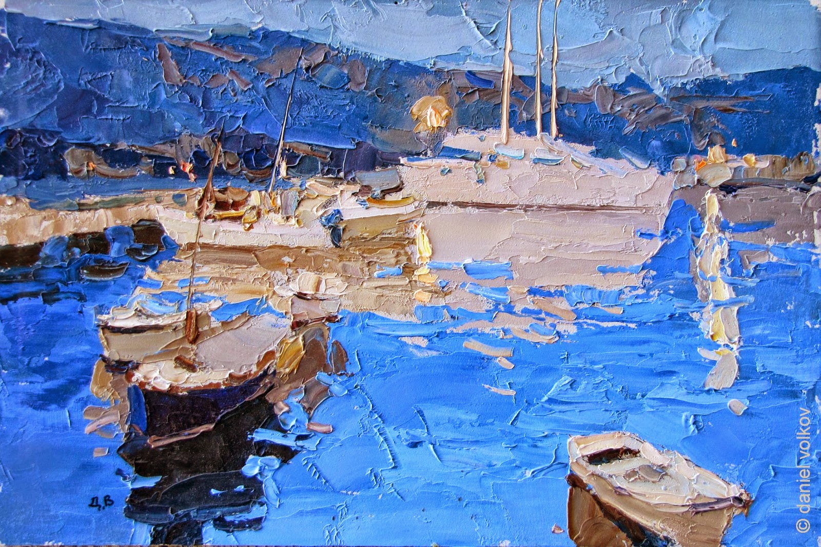 Daniil Volkov, 1974 | Abstract Plein Air painter | Tutt'Art@ | Pittura