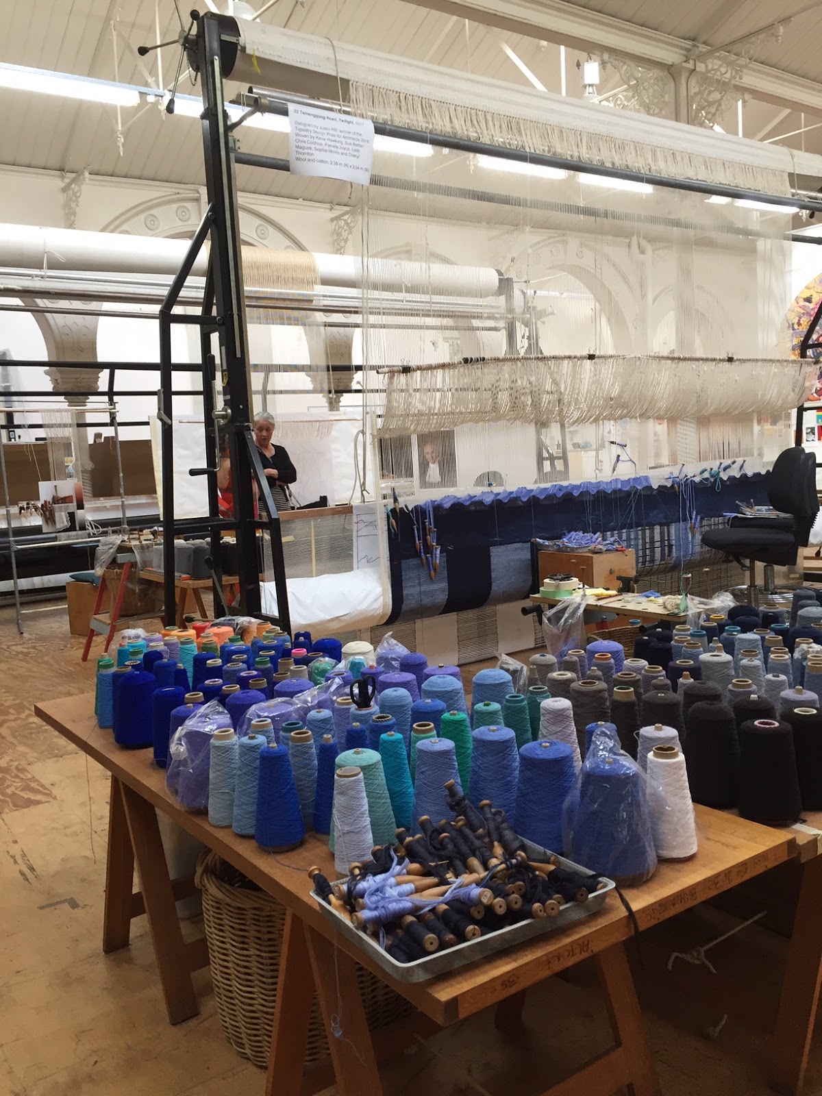 Deborah Klein's Art Blog A PASSION FOR TAPESTRY opening night