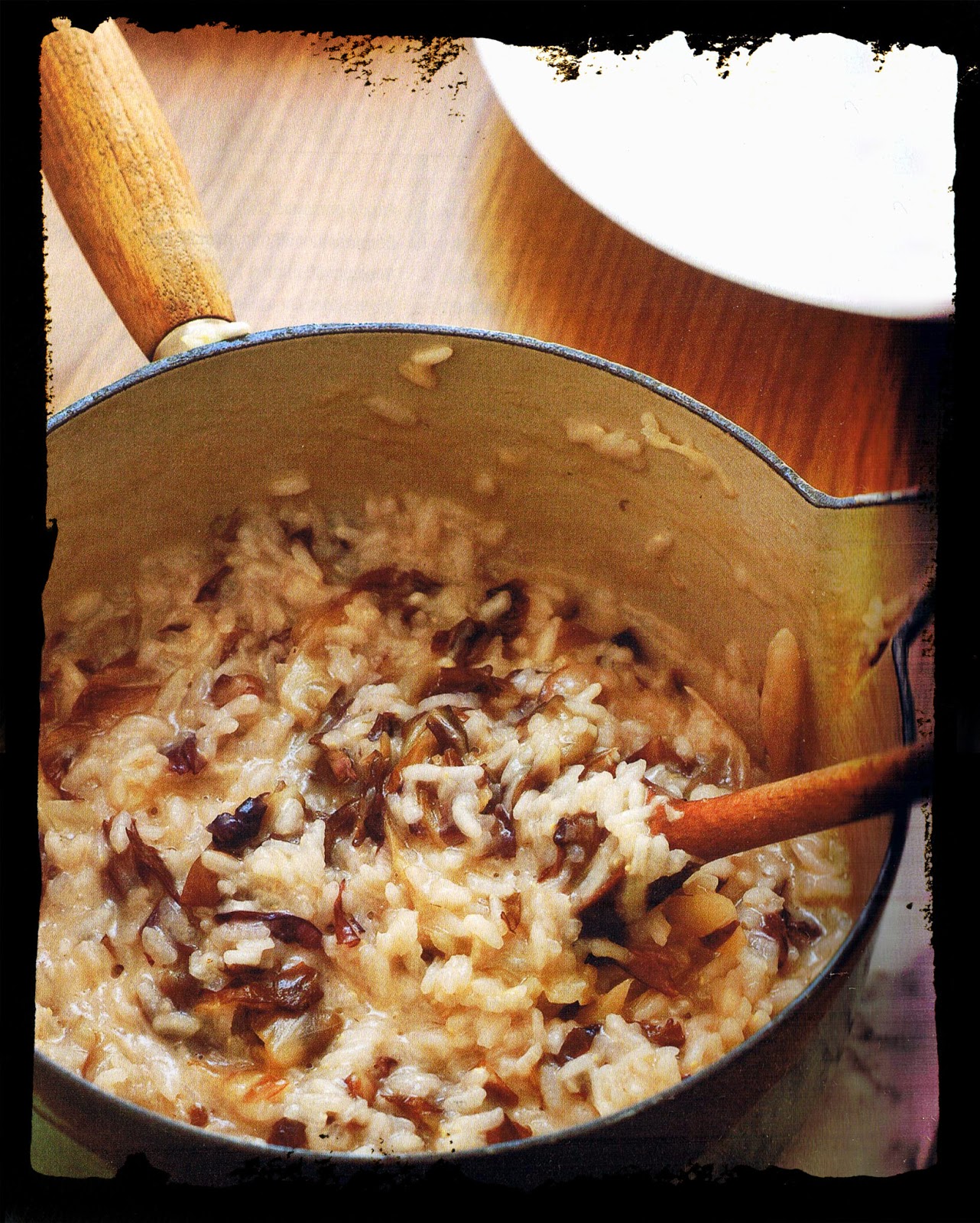 Skull of Cook RISOTTO DI RADICCHIO E FUNGHI