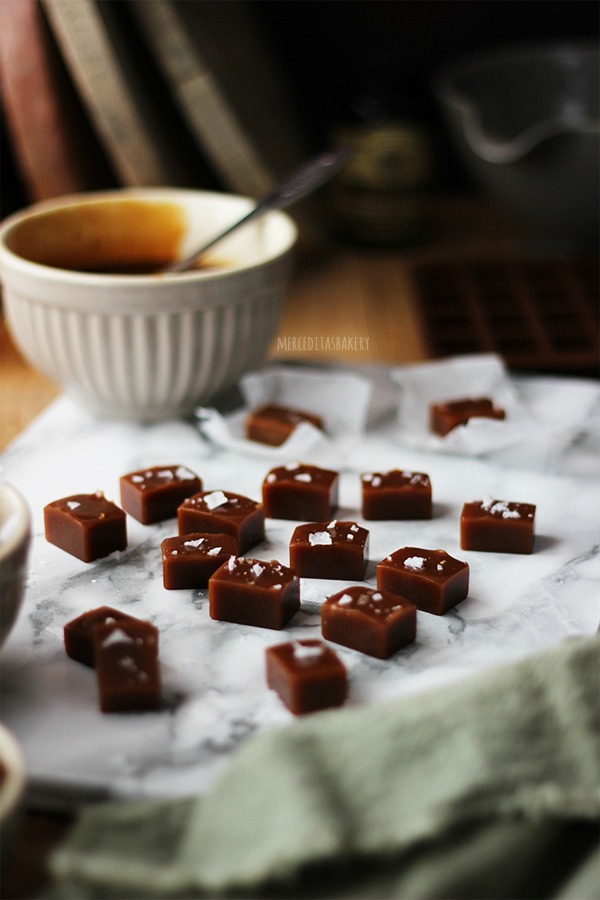Merceditas Bakery Caramelos toffee con un toque de sal Maldon
