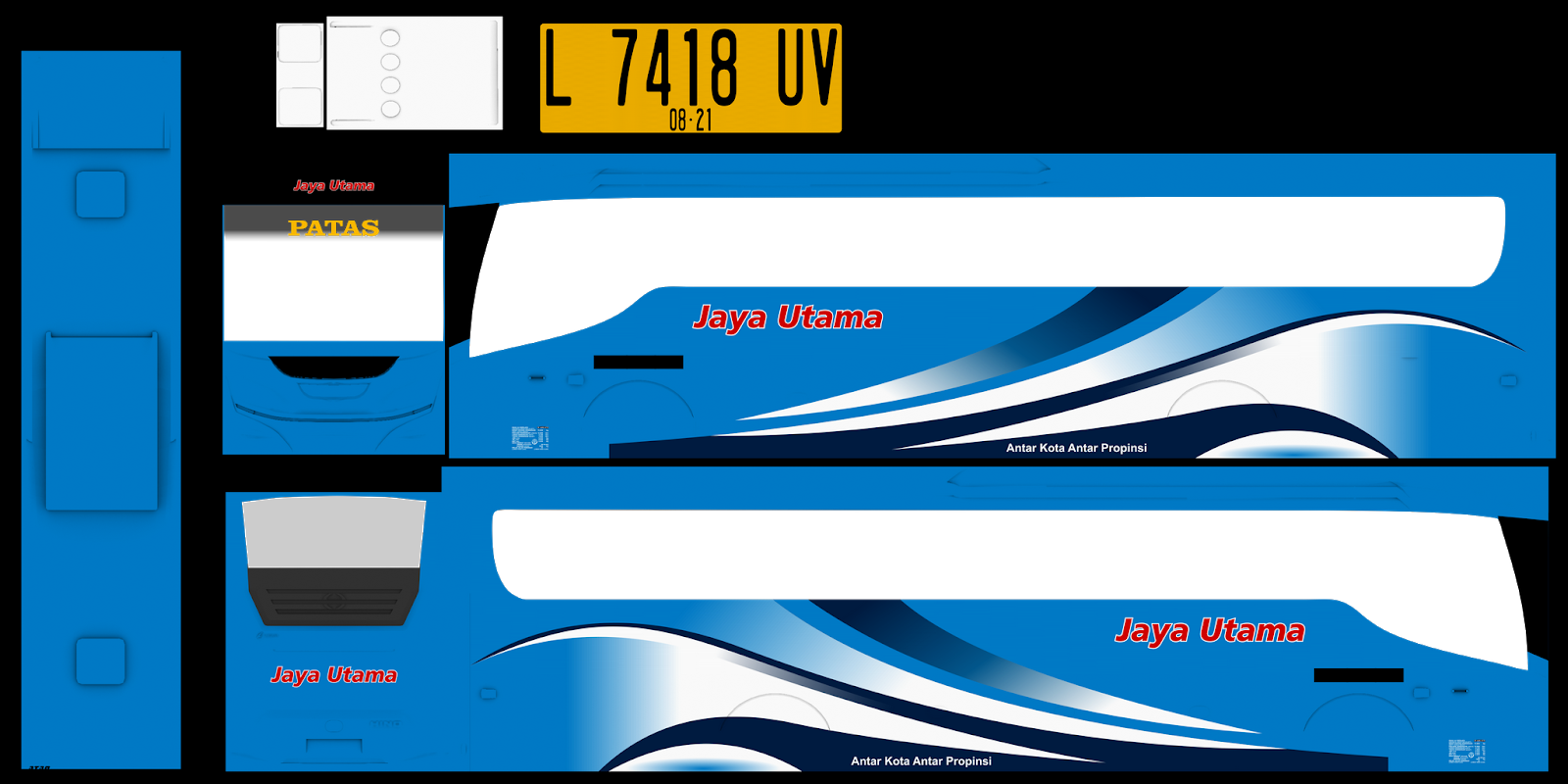 Livery Bussid Jaya Utama Hd Livery Bus Eka Shd Jetbus 3 Infotiket Com Livery Jb2 Hd Setra Scania V1 By Mbs Team
