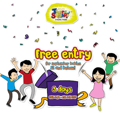 Berjaya Times Square Theme Park Free Entry Promo