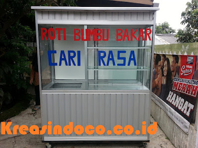 Jasa Pembuatan Gerobak Roti Bakar Aluminium di Jakarta, Bogor, Depok, Tangerang, Bandung, Cirebon, Yogyakarta