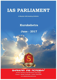 Kurukshetra Gist - June - 2017 - Shankar IAS Kurukshetra Gist - June - 2017 - Shankar IAS