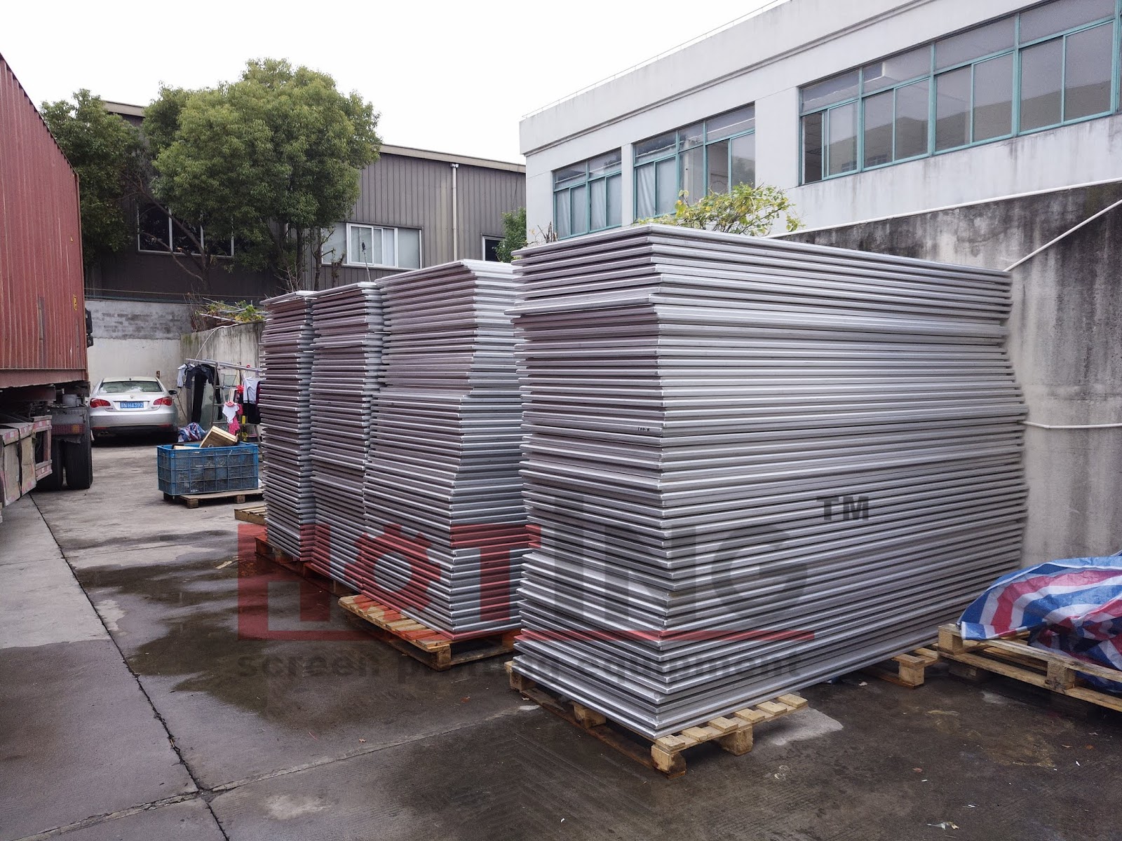 Large Format Screen Printing Frames With 40 70 Profile