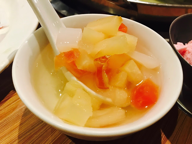 The Magic of Chongqing Hot Pot - Mixed Fruits in Syrup