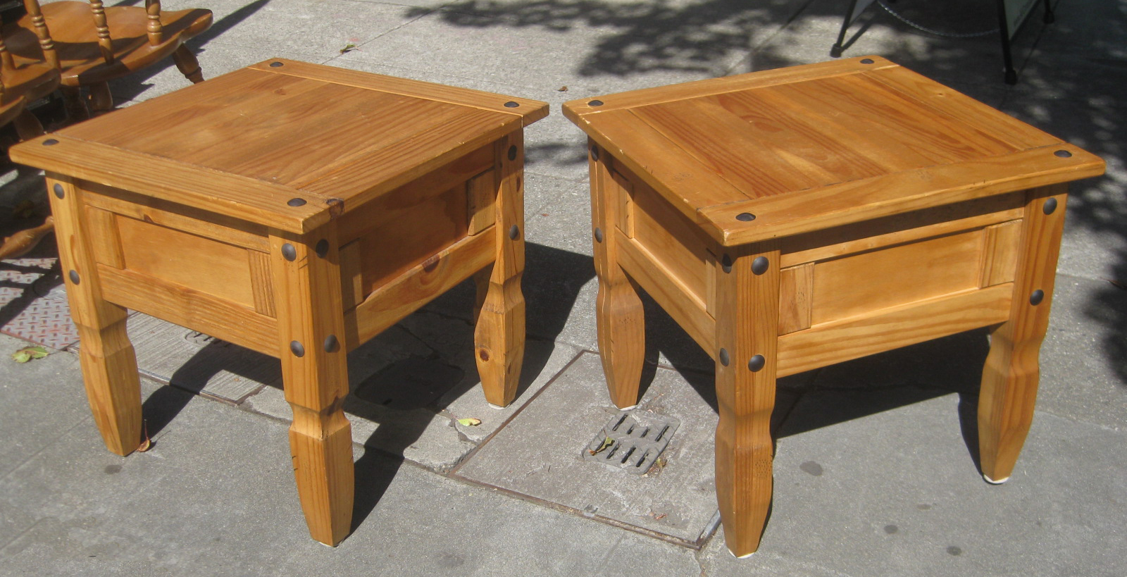 UHURU FURNITURE & COLLECTIBLES SOLD Pine Coffee and End Tables 170