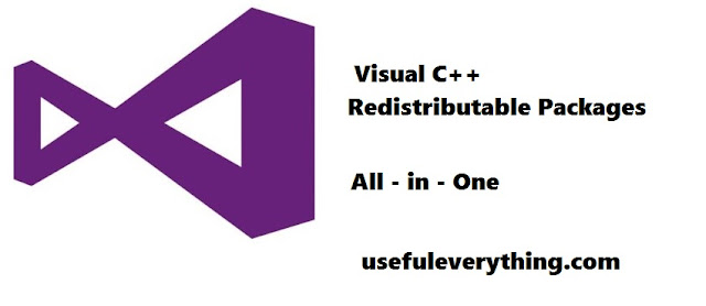 visual c++ redistributable packages visual c++ redistributable packages
