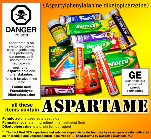 Aspartame: Um doce veneno feito de fezes de bactérias na sua comida e