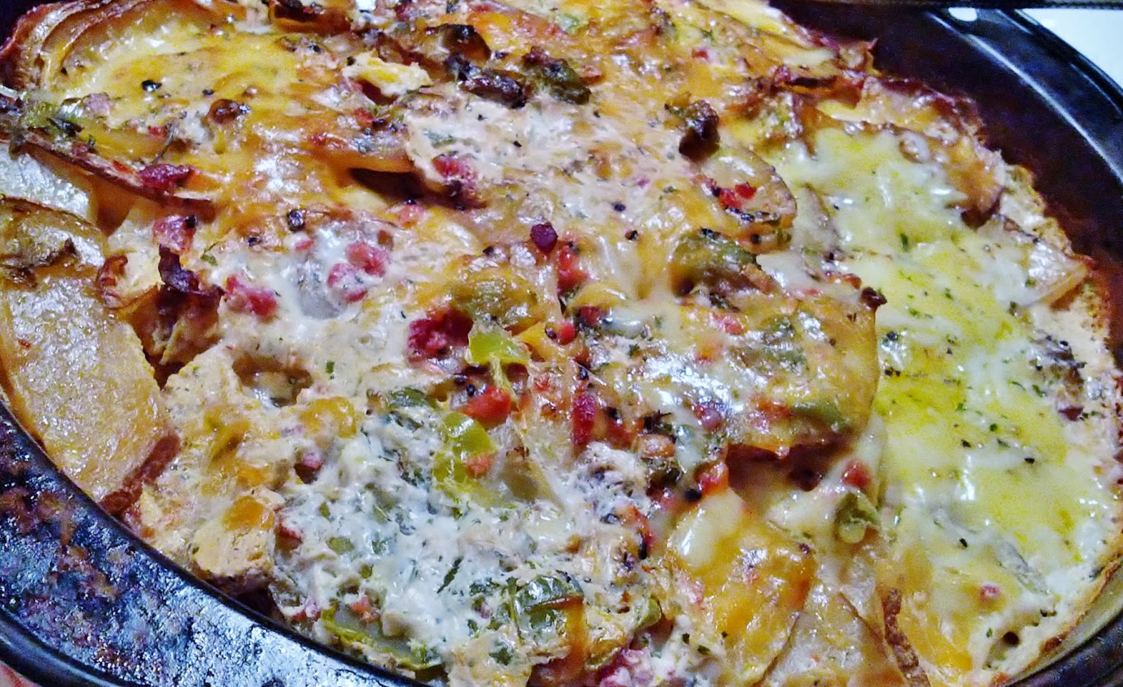 Home Life Ideas Recipes Grilled Asiago Potatoes Casserole