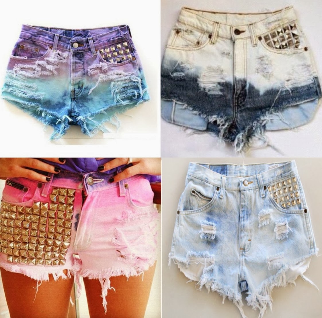 como desfiar short