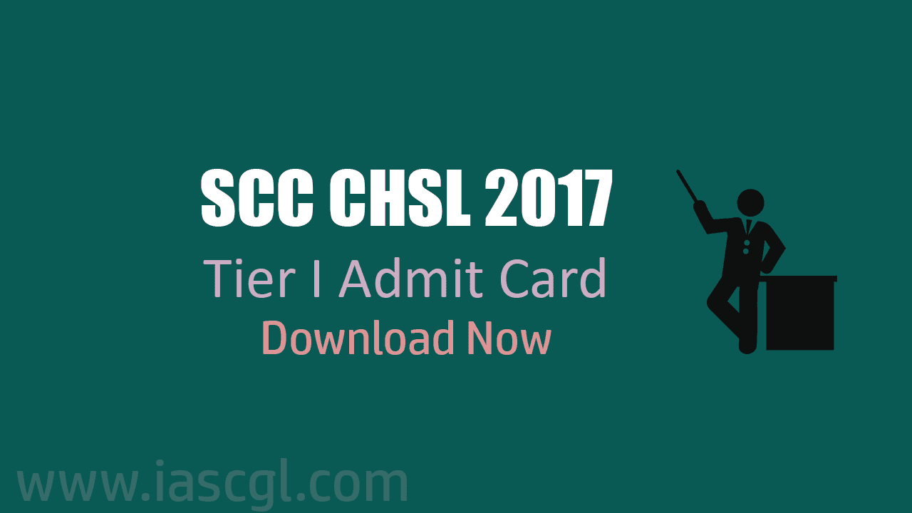 SSC CHSL Admit Card