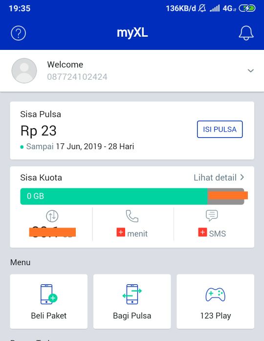 Cara Cek Kuota Internet Xl Tanpa Ribet