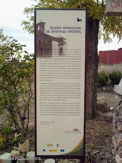 Cartel informativo Iglesia de Naharros Cartel informativo Iglesia de Naharros
