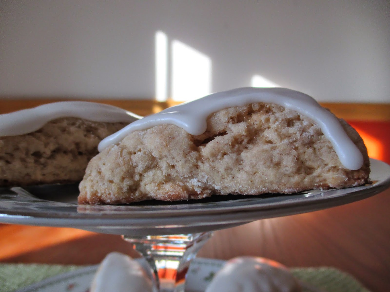 Glazed Brown Sugar-Cinnamon Scones