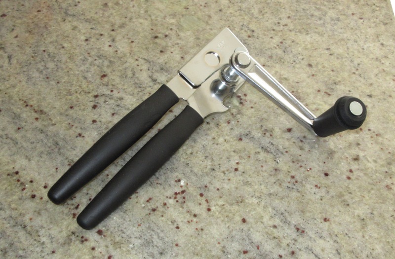 Living Prepared Can Openers and 10 Cans