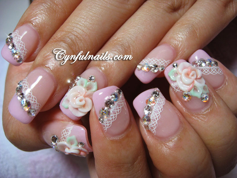 Cynful Nails More bridal nails