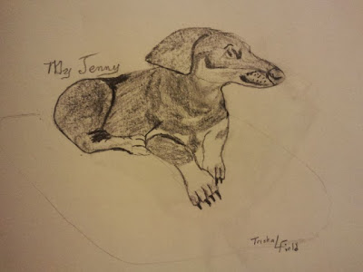 My Jenny as a puppy Photo by Trisha Field