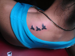 tattoo flying birds upper shoulder tiny tattoos designs