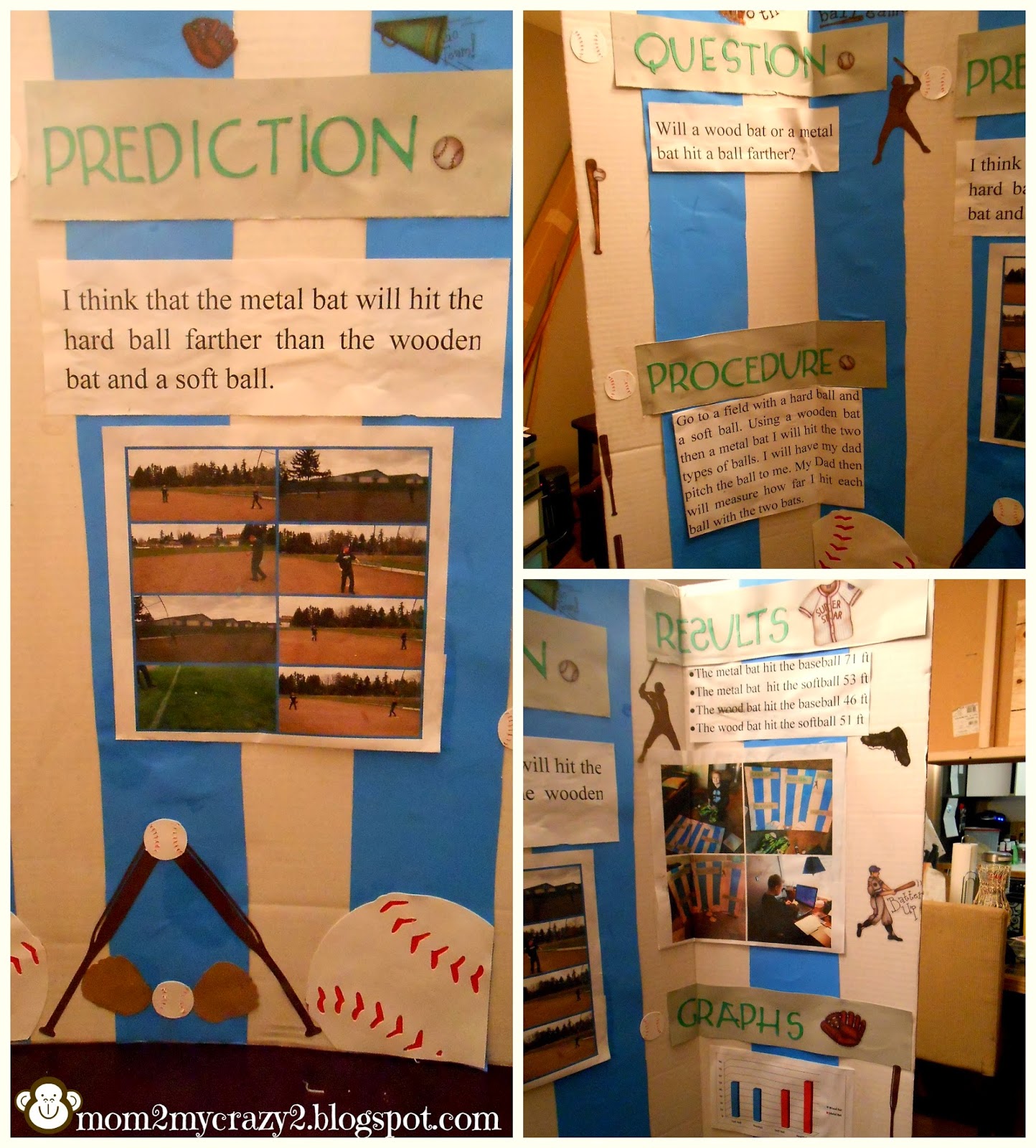 Running away? I'll help you pack.: Science Fair Time Bat and Ball