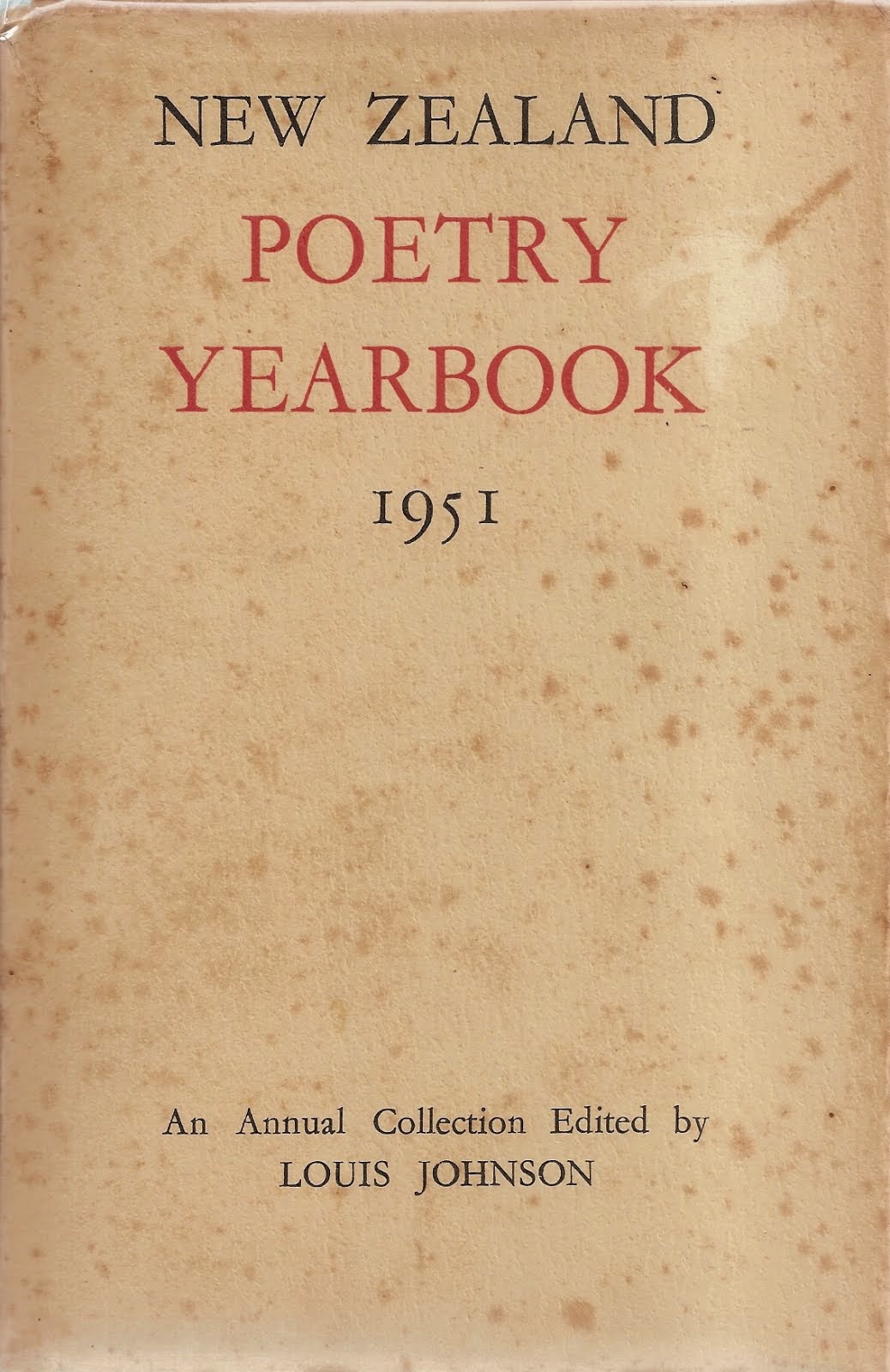 NZ Poetry Yearbook 1