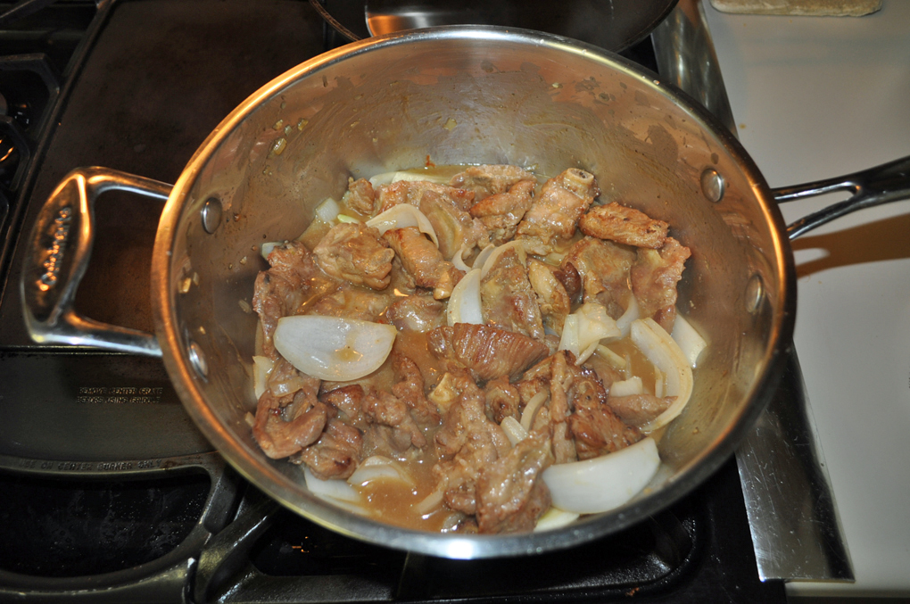 My Cocina, My Kitchen Braised Spare Ribs in Coconut Pineapple Juice