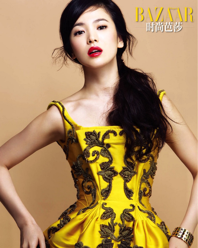 Eye Candy : Song Hye Kyo for Harper's Bazaar | rolala loves