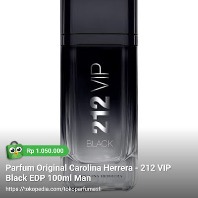 toko parfum asli parfum original carolina herrera 212 vip black edp 100ml man