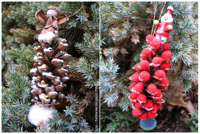 how to make a pine cone christmas tree ornament how to make a pine cone christmas tree ornament